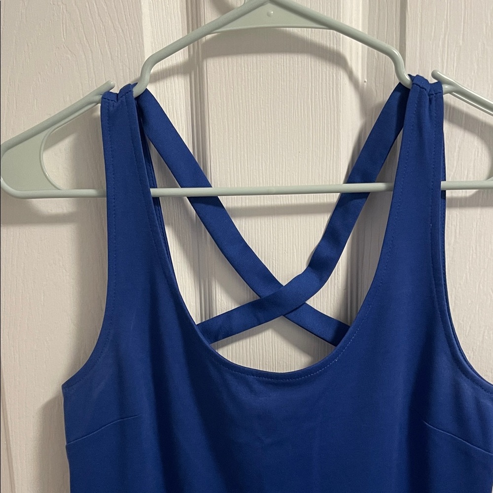H&M Royal Blue Backless Dress - Picture 4 of 4